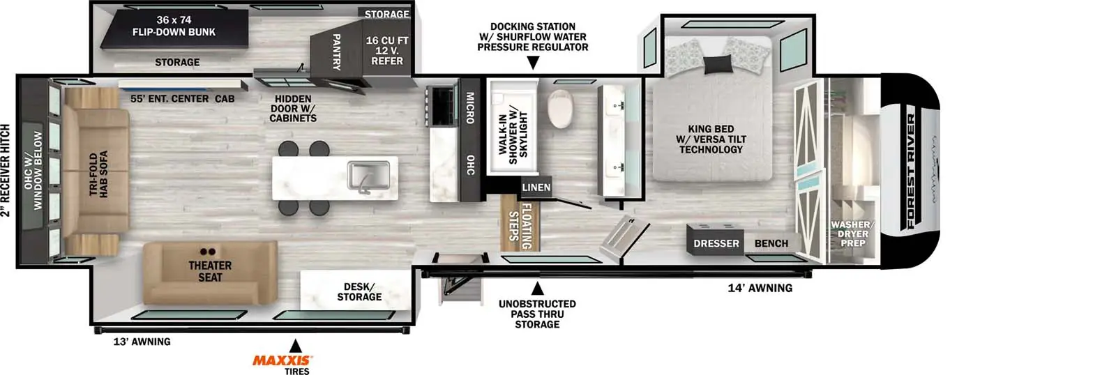 318RL Floorplan Image